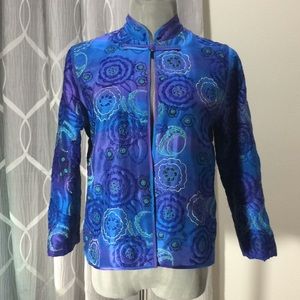 Chicos silk jacket